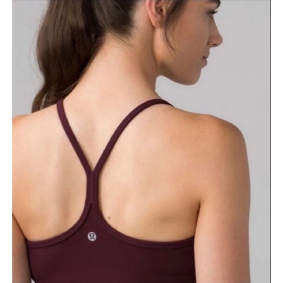 LULULEMON Black Yoga Tight Fit Cool Racerback top - Picture 2 of 6